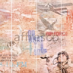 Панно Affresco Re-Space AB74-COL3 2x4,02 м