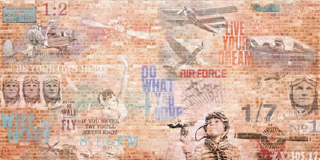 Панно Affresco Re-Space AB74-COL3 2x4,02 м