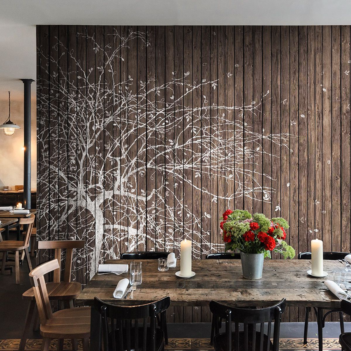 Панно Affresco Re-Space IV109-COL2 2x2,68 м фото в интерьере