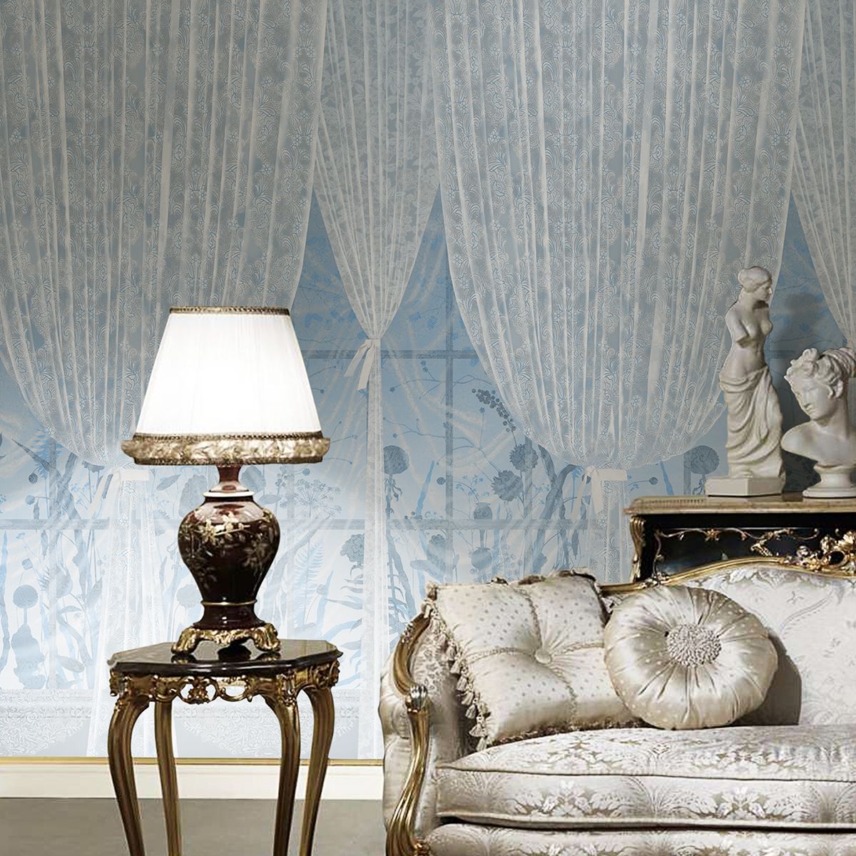 Панно Affresco Re-Space NR45-COL1 2x2,01 м фото в интерьере