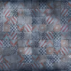 Панно Affresco Re-Space DP75-COL1 2x2,68 м