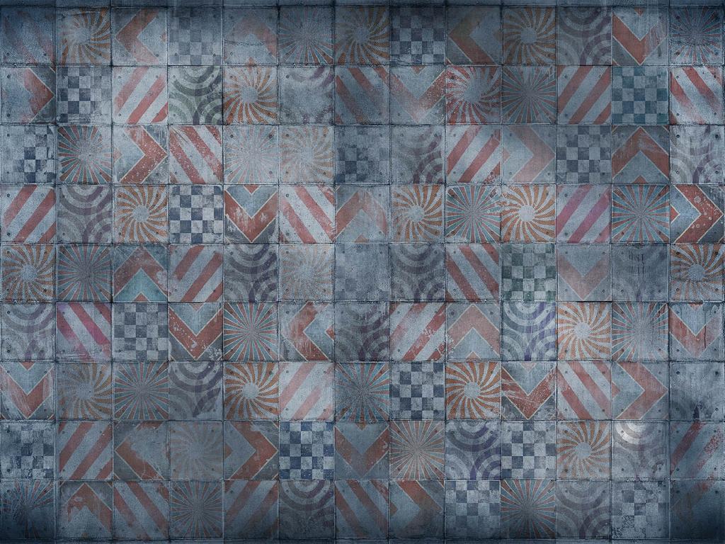 Панно Affresco Re-Space DP75-COL1 2x2,68 м