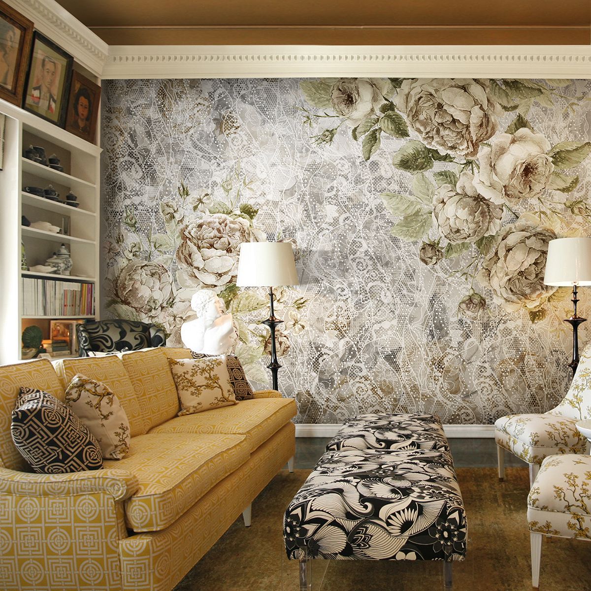 Панно Affresco Re-Space IV93-COL2 2x2,68 м фото в интерьере