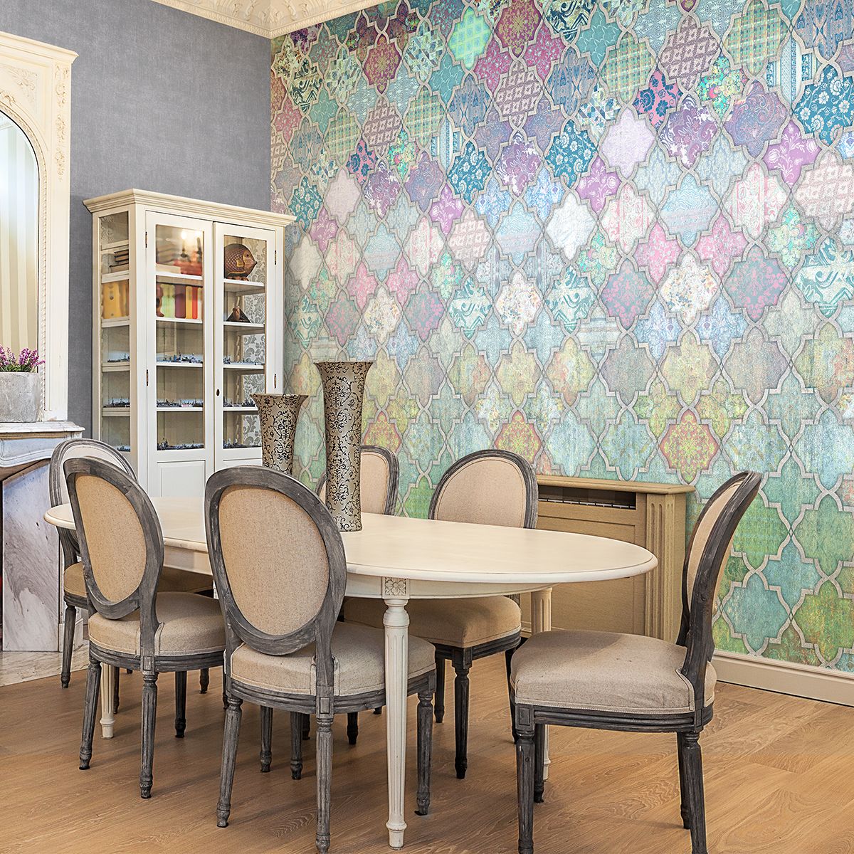 Панно Affresco Re-Space MT111-COL2 2x1,34 м фото в интерьере