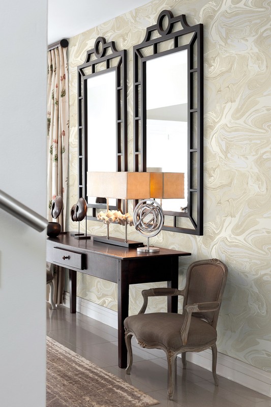 Обои KT Exclusive Charleston Oil on Water CN30607 фото в интерьере