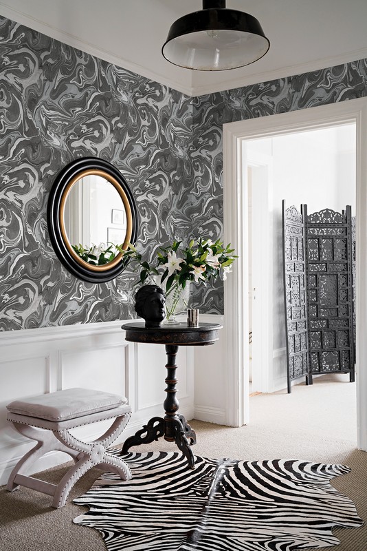 Обои KT Exclusive Charleston Oil on Water CN30610 фото в интерьере