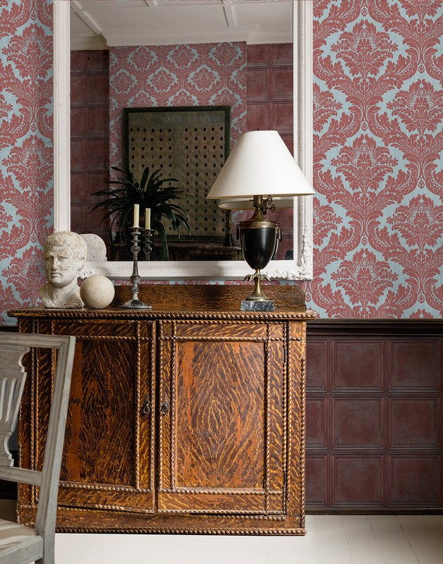 Обои KT Exclusive Charleston Boiserie CN30801 фото в интерьере