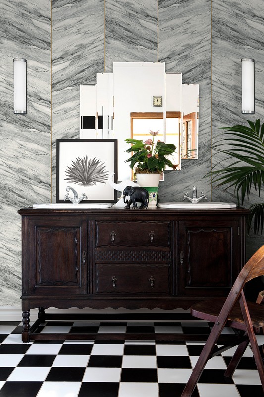 Обои KT Exclusive Charleston Marquetry CN31700 фото в интерьере