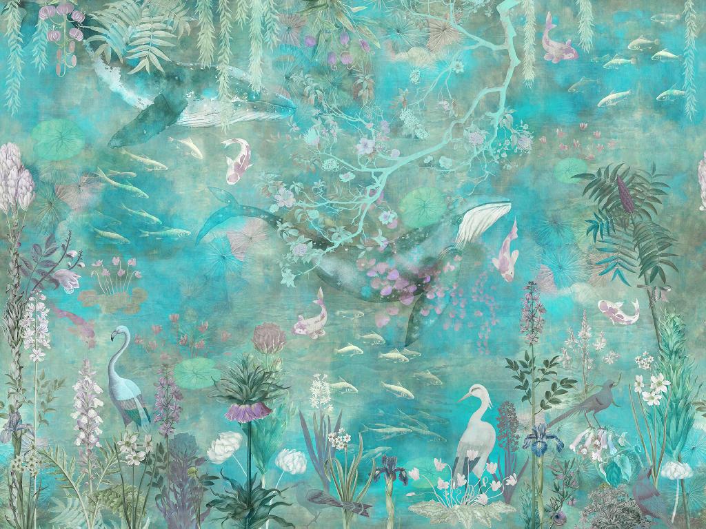 Панно Affresco Re-Space DG35-COL1 2x2,68 м