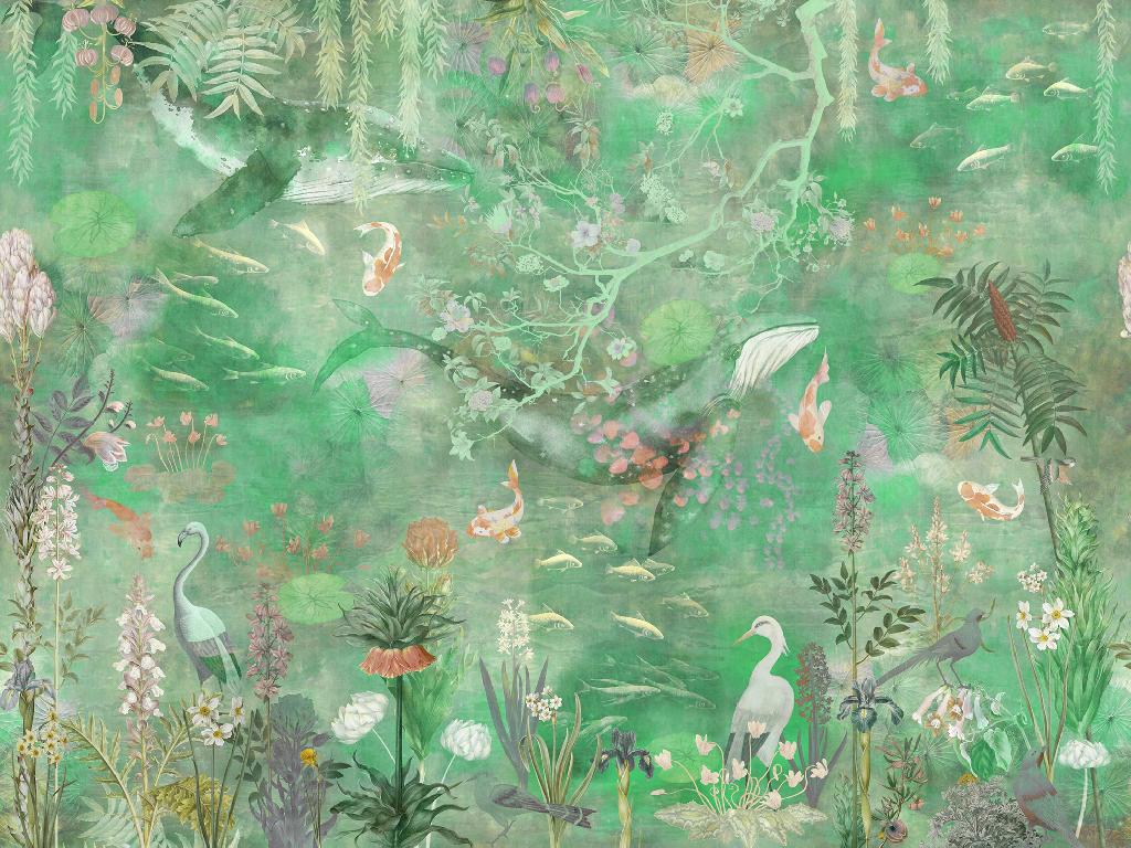 Панно Affresco Re-Space DG35-COL3 2x2,68 м Панно Affresco Re-Space DG35-COL3 2x2,68 м