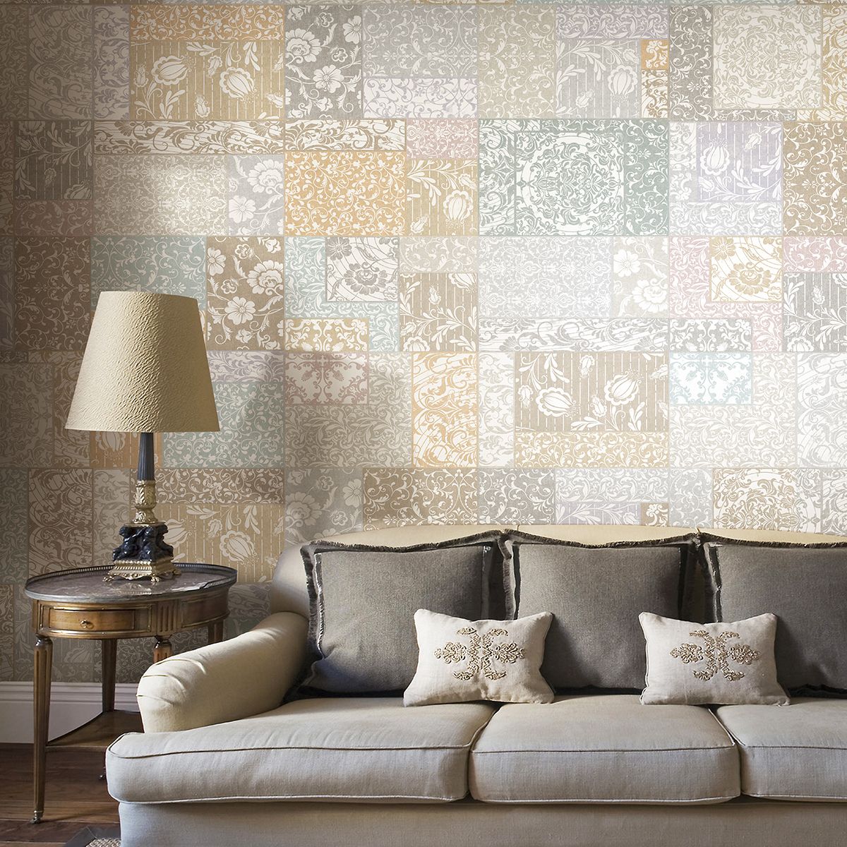 Панно Affresco Re-Space AB66-COL2 2x2,68 м фото в интерьере