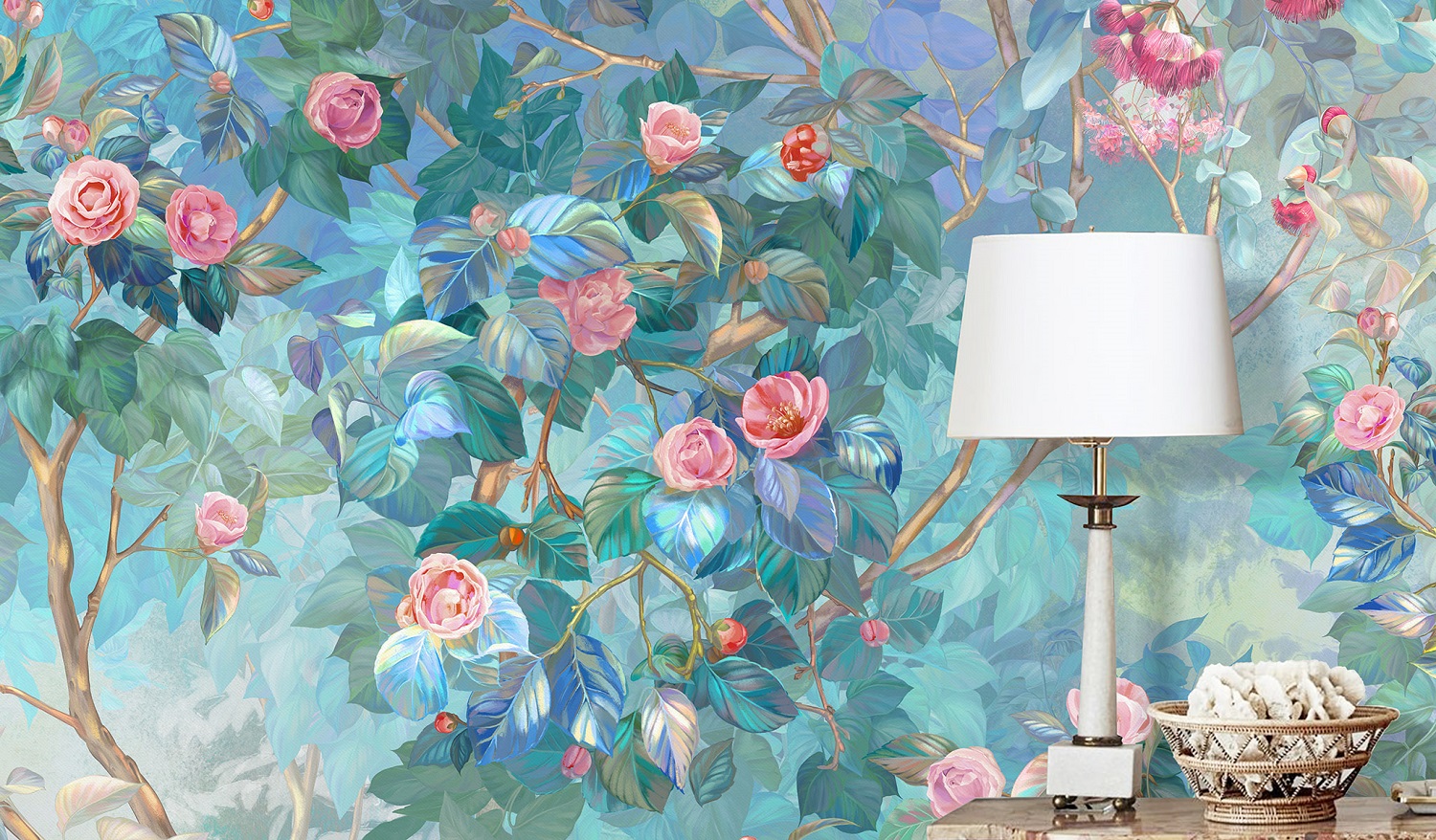 Панно Affresco Atmosphere AF528-COL1 2x2,01 м фото в интерьере