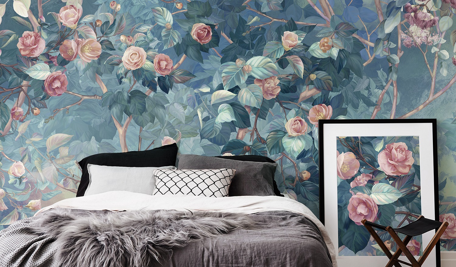 Панно Affresco Atmosphere AF528-COL5 2x2,01 м фото в интерьере