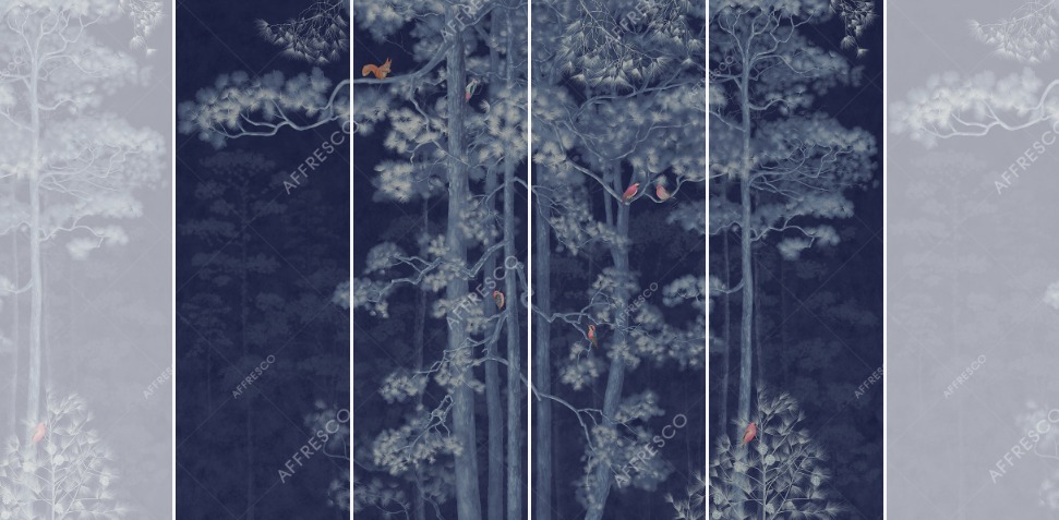 Панно Affresco Atmosphere AF518-COL4 2x2,68 м