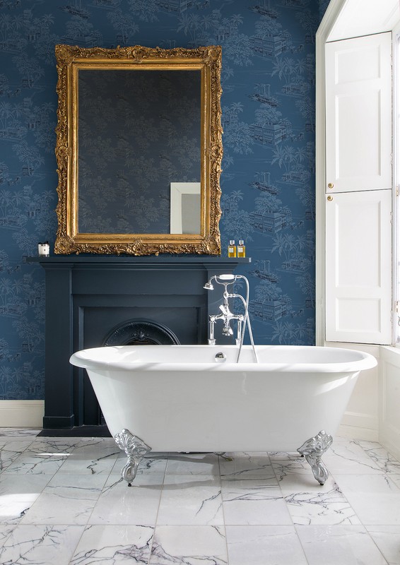 Обои KT Exclusive Charleston Chinoiserie CN32312 фото в интерьере