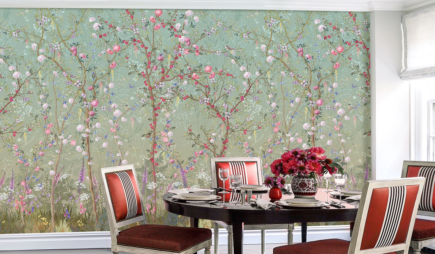 Панно Affresco Atmosphere AF501-COL3 2x2,01 м фото в интерьере