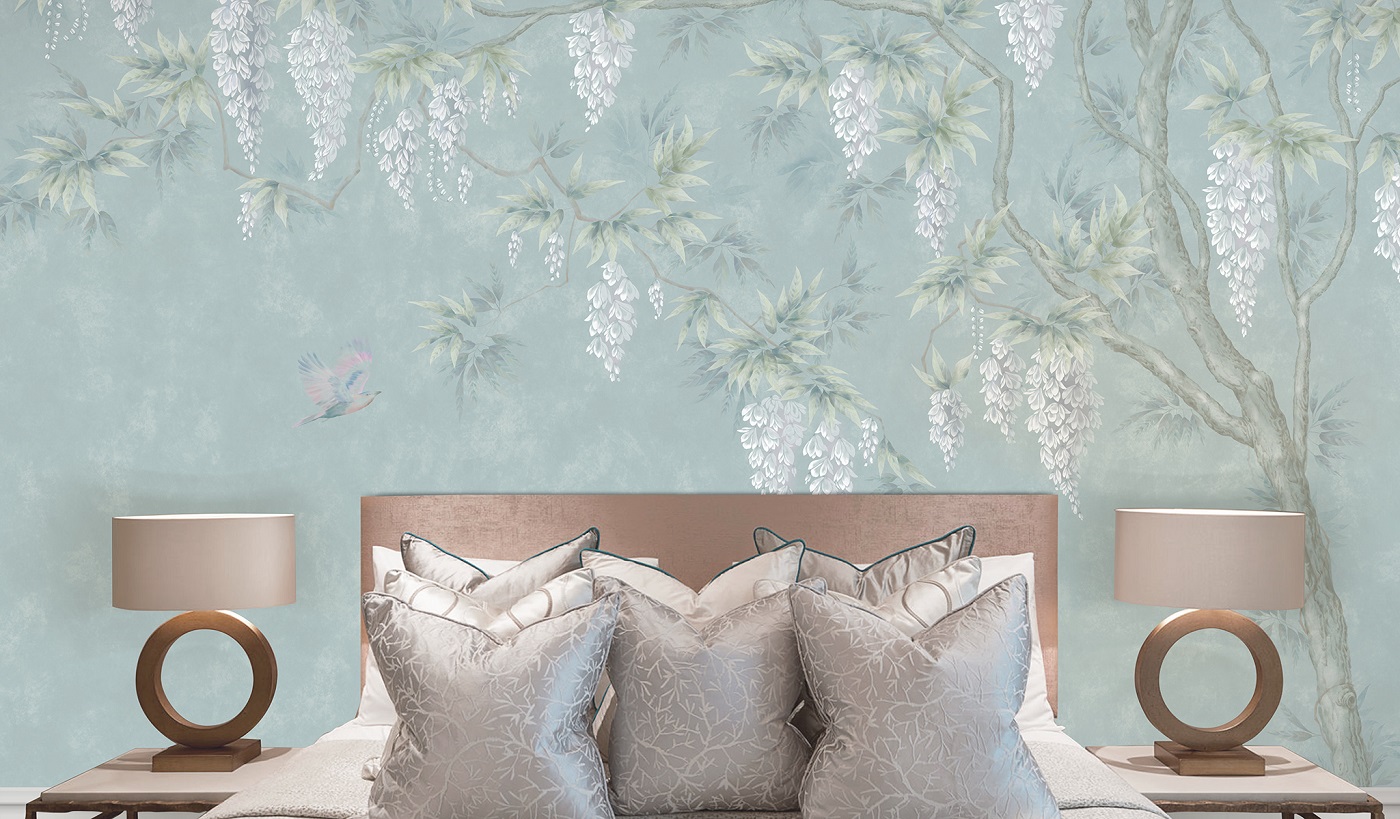 Панно Affresco Atmosphere AF515-COL3 2x2,68 м фото в интерьере