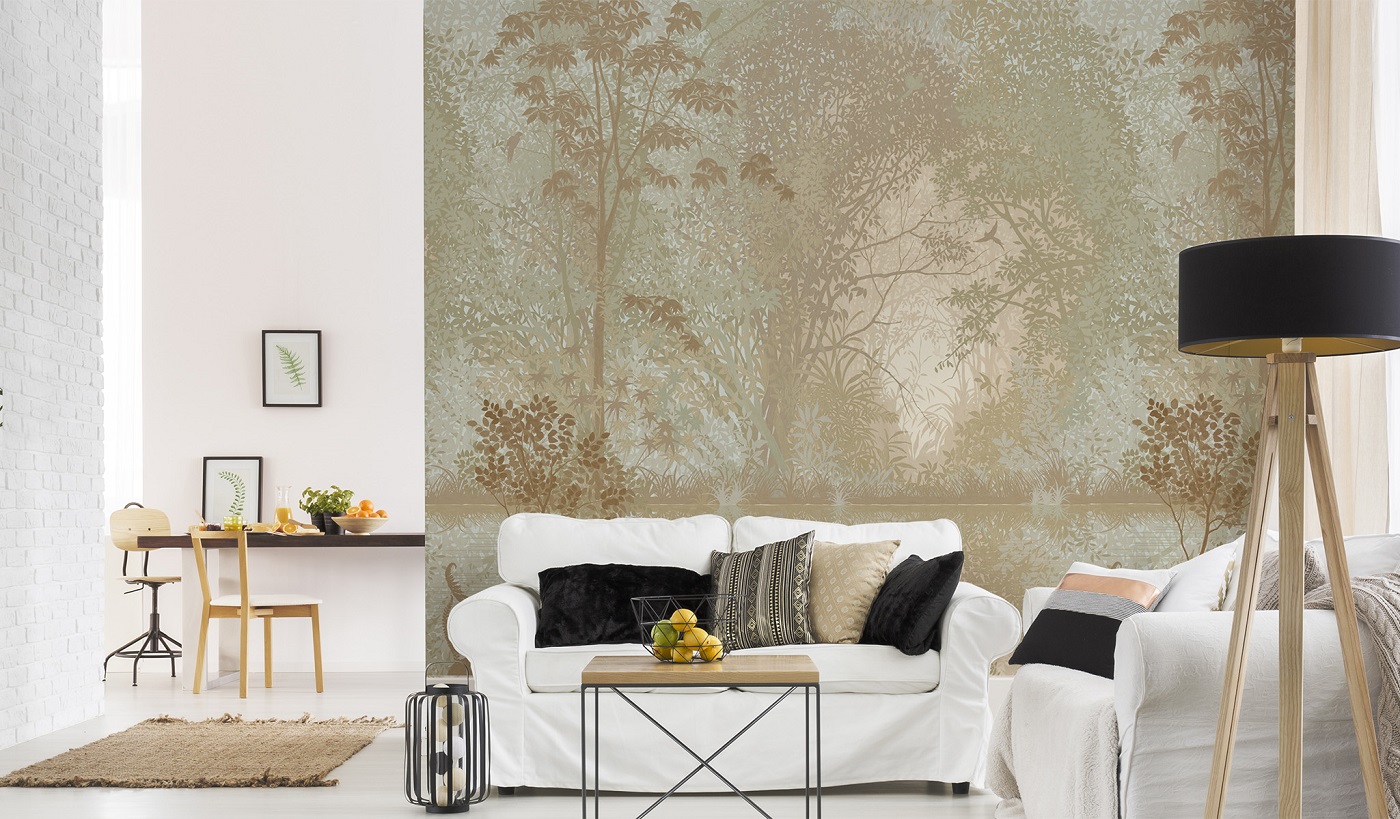 Панно Affresco Atmosphere AF530-COL3 2x2,01 м фото в интерьере