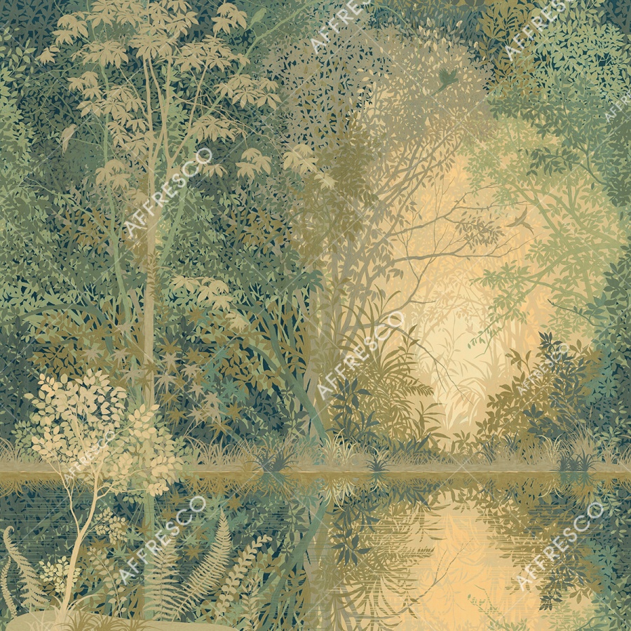 Панно Affresco Atmosphere AF530-COL4 2x2,01 м Панно Affresco Atmosphere AF530-COL4 2x2,01 м