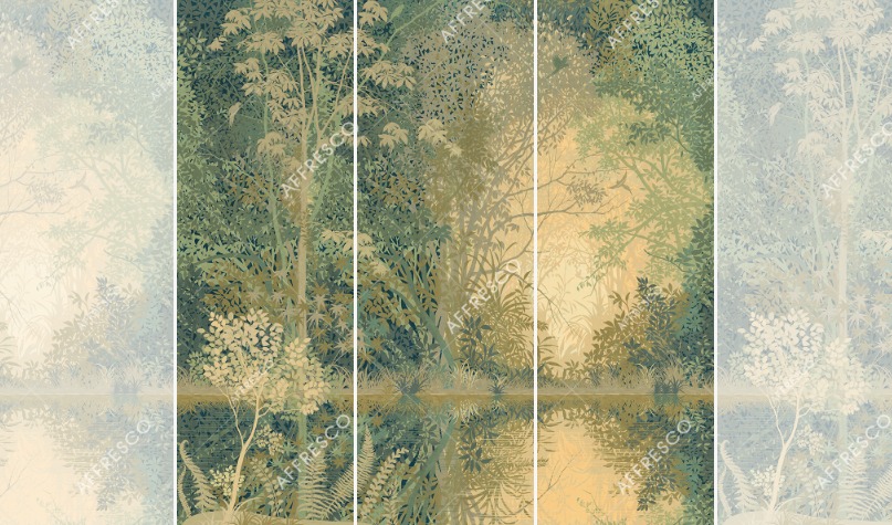 Панно Affresco Atmosphere AF530-COL4 2x2,01 м Панно Affresco Atmosphere AF530-COL4 2x2,01 м