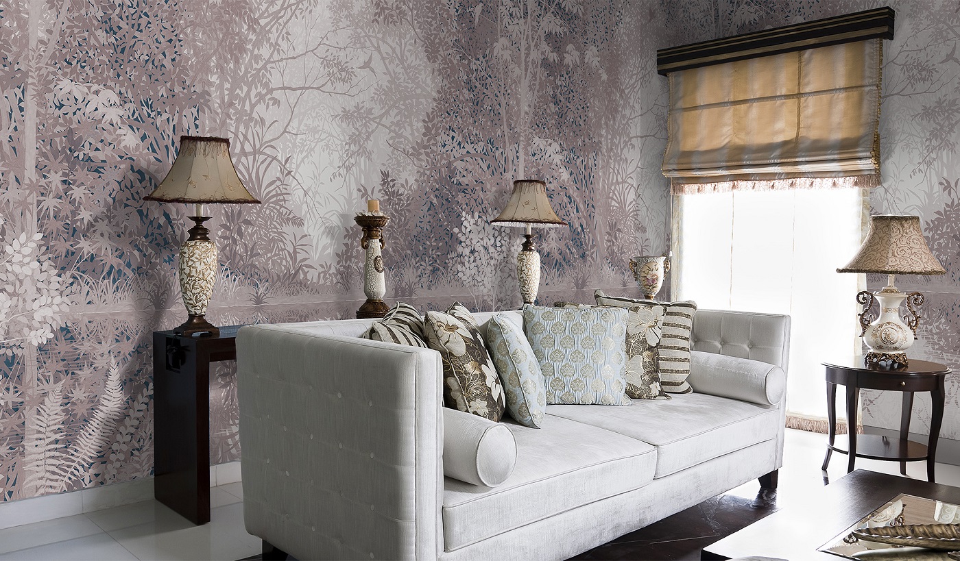 Панно Affresco Atmosphere AF530-COL5 2x2,01 м фото в интерьере