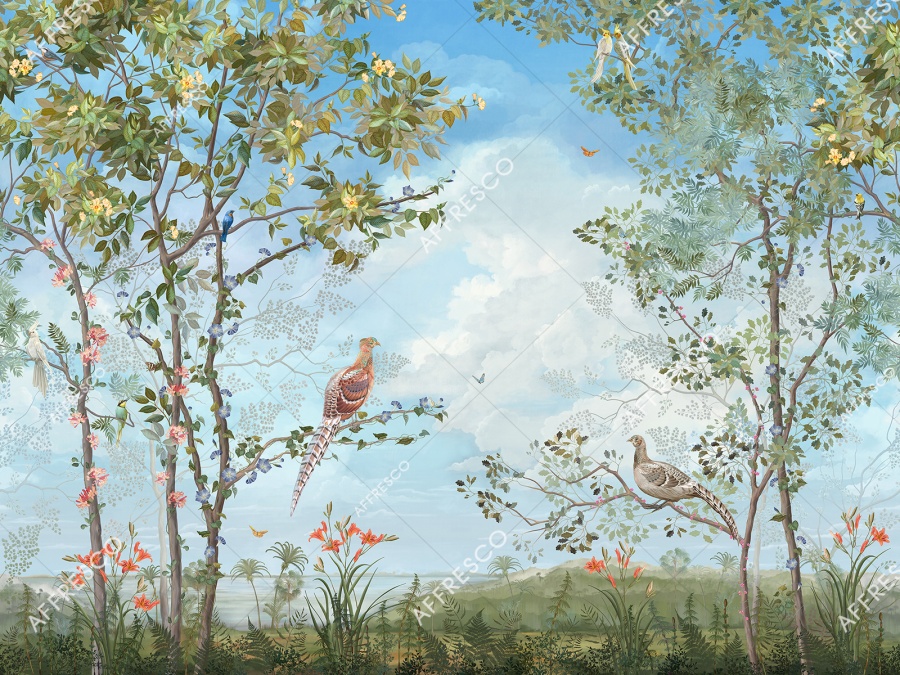 Панно Affresco Atmosphere AF511-COL1 2x2,68 м