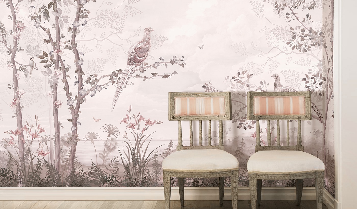 Панно Affresco Atmosphere AF511-COL2 2x2,68 м фото в интерьере