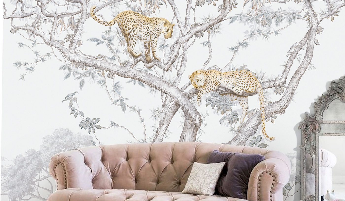 Панно Affresco Atmosphere AF529-COL2 2x2,68 м фото в интерьере