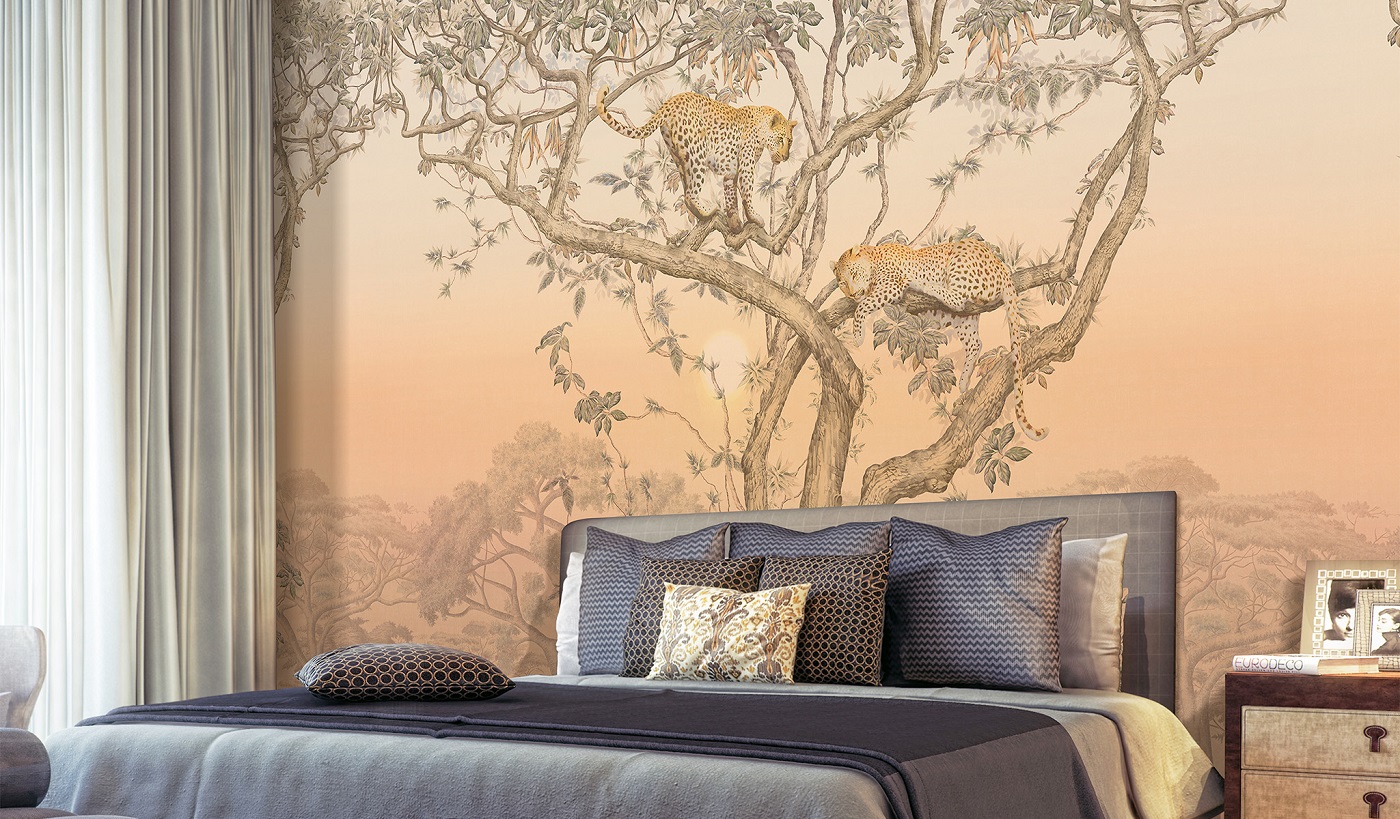 Панно Affresco Atmosphere AF529-COL3 2x2,68 м фото в интерьере