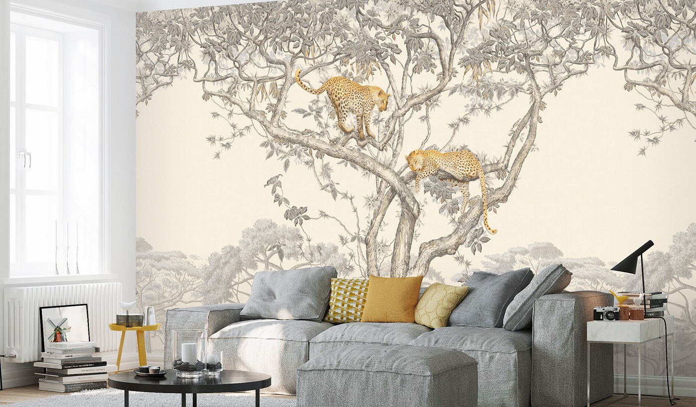 Панно Affresco Atmosphere AF529-COL5 2x2,68 м фото в интерьере