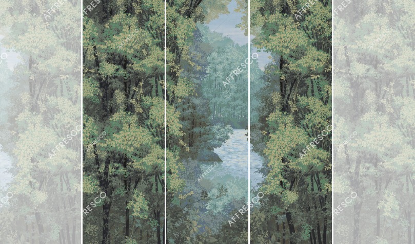 Панно Affresco Atmosphere AF523-COL1 2x2,01 м