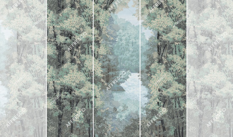 Панно Affresco Atmosphere AF523-COL4 2x2,01 м