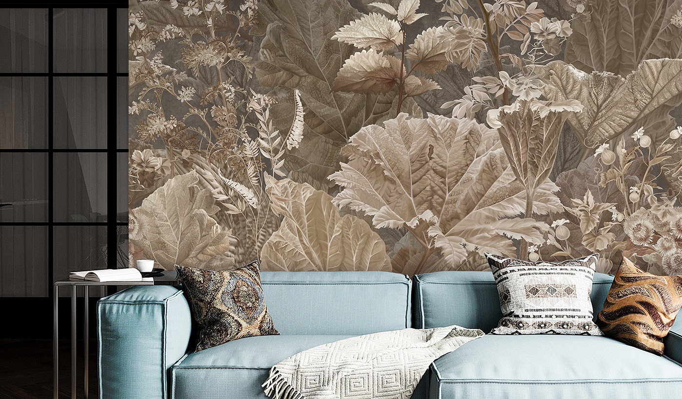 Панно Affresco Atmosphere AF514-COL1 2x2,01 м фото в интерьере