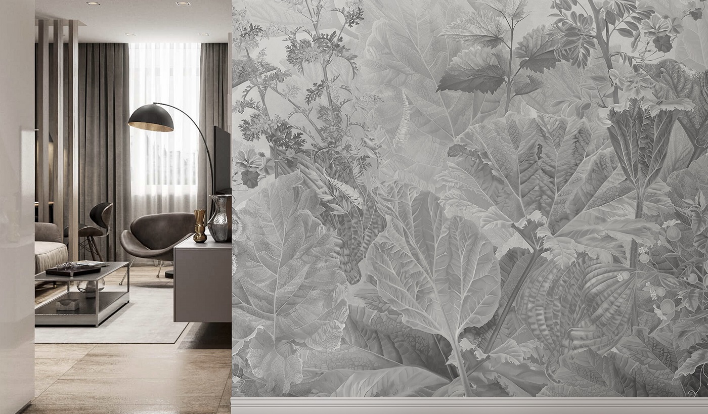 Панно Affresco Atmosphere AF514-COL2 2x2,01 м фото в интерьере