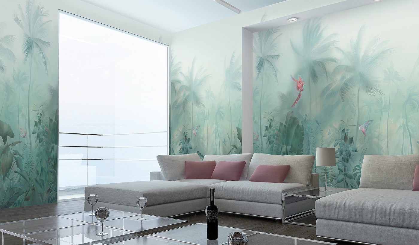 Панно Affresco Atmosphere AF516-COL2 2x2,68 м фото в интерьере