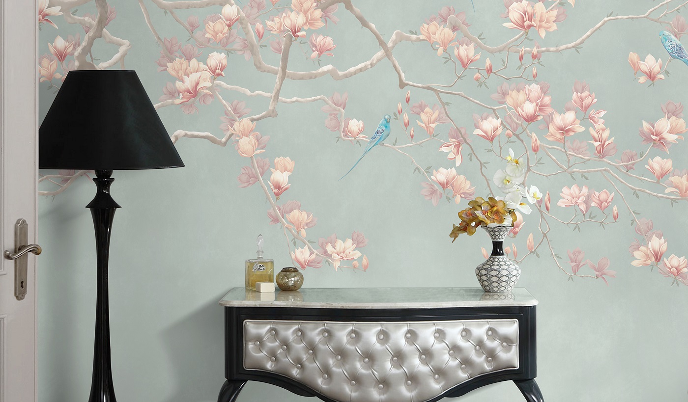 Панно Affresco Atmosphere AF506-COL6 2x3,35 м фото в интерьере