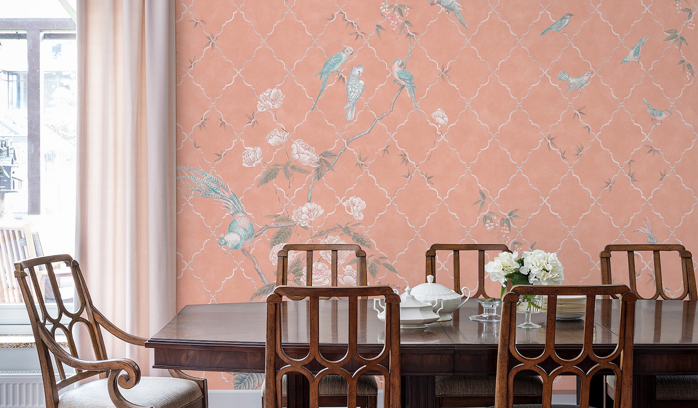 Панно Affresco Atmosphere AF522-COL3 2x2,01 м фото в интерьере