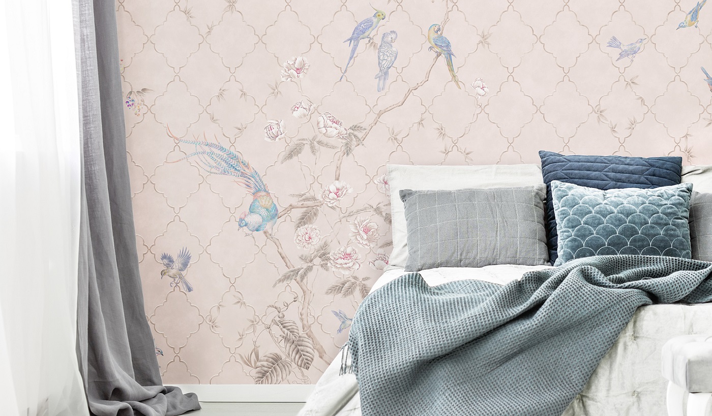 Панно Affresco Atmosphere AF522-COL4 2x2,01 м фото в интерьере