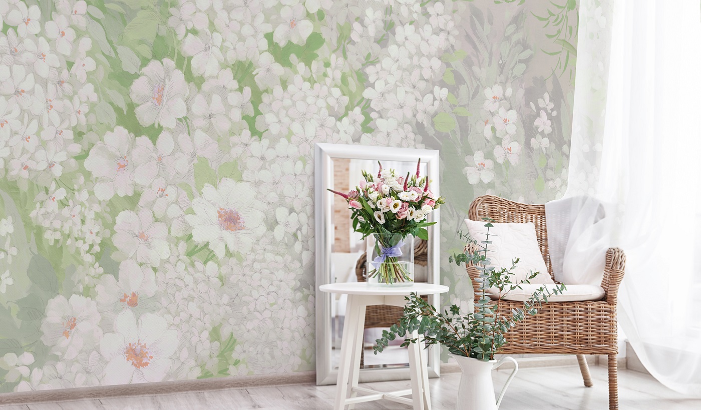 Панно Affresco Atmosphere AF524-COL2 2x2,01 м фото в интерьере