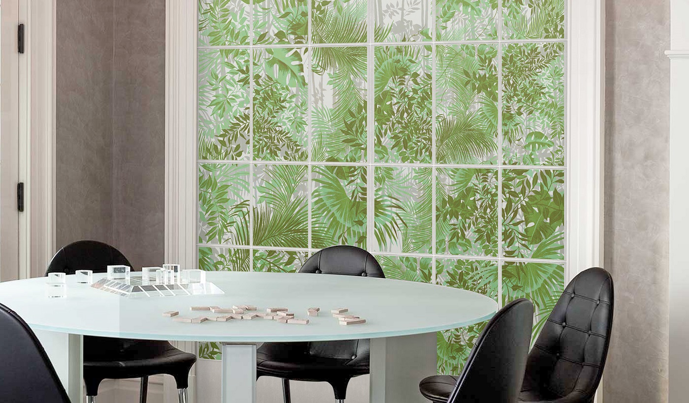 Панно Affresco Atmosphere AF526-COL1 2x2,01 м фото в интерьере