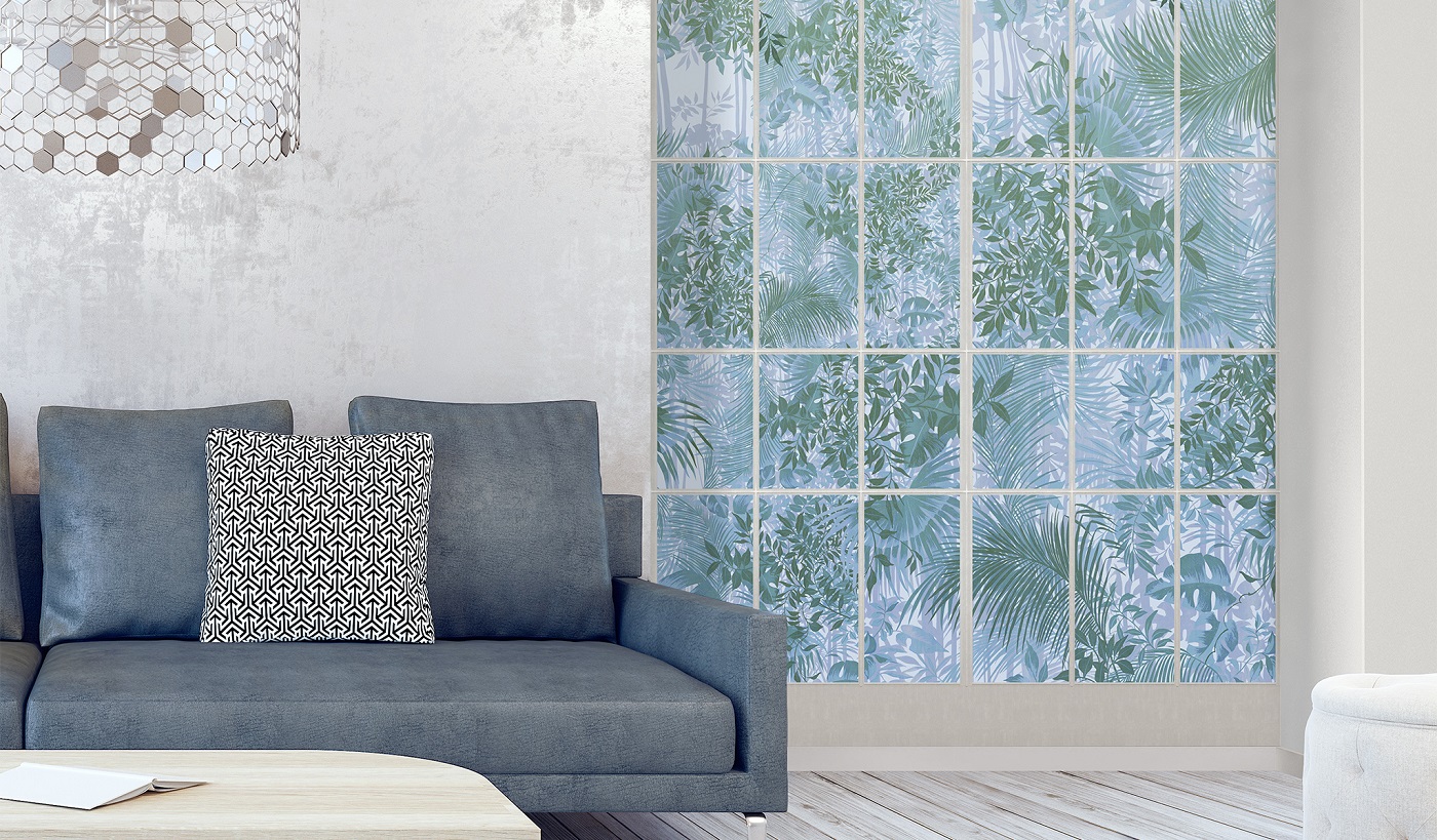 Панно Affresco Atmosphere AF526-COL2 2x2,01 м фото в интерьере