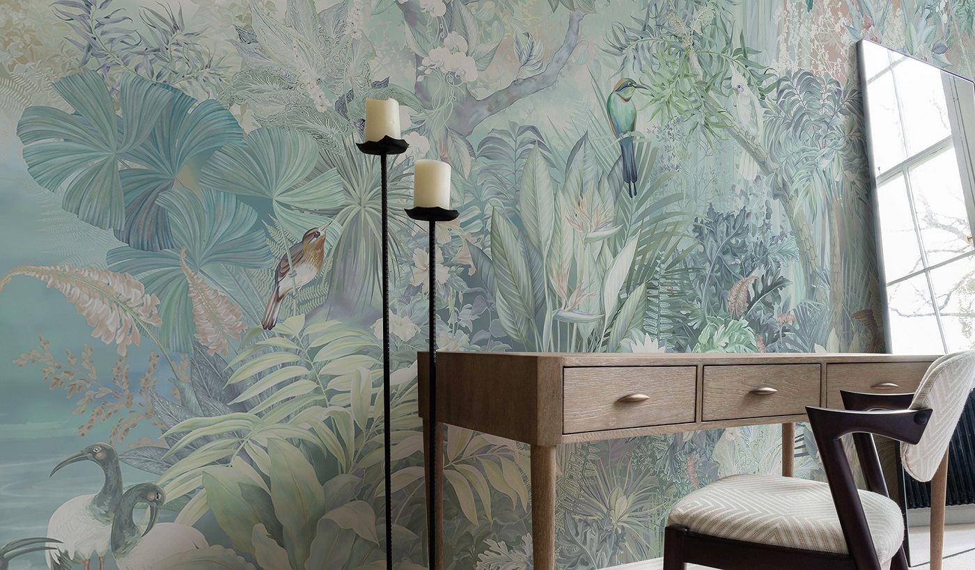 Панно Affresco Atmosphere AF510-COL2 2x3,35 м фото в интерьере