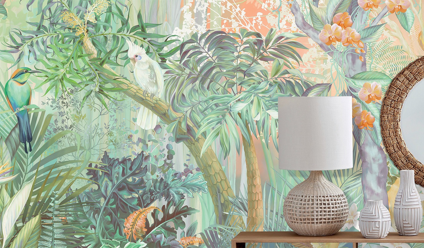 Панно Affresco Atmosphere AF510-COL4 2x3,35 м фото в интерьере