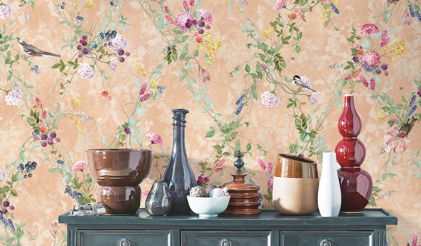 Панно Affresco Atmosphere AF512-COL2 2x2,01 м фото в интерьере