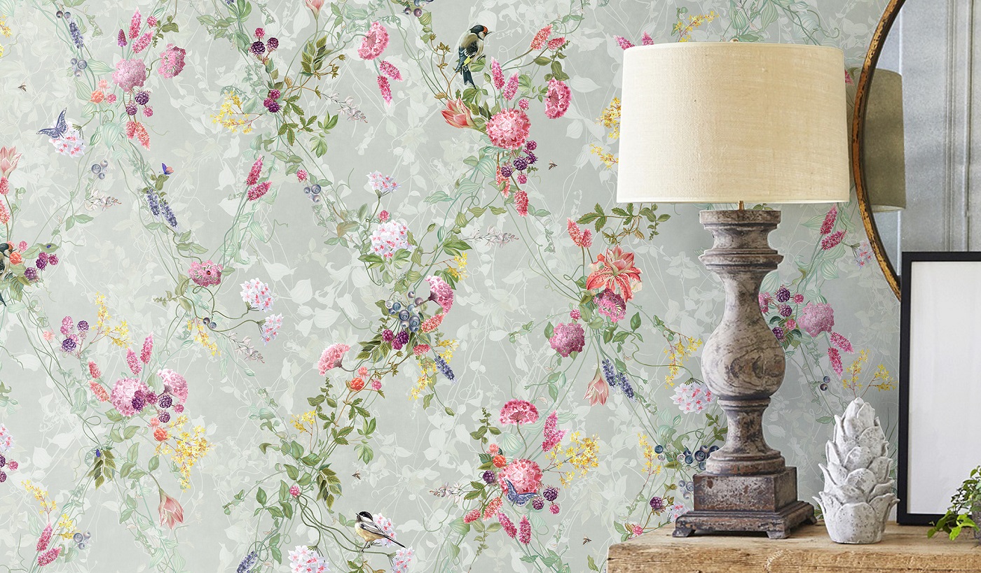 Панно Affresco Atmosphere AF512-COL3 2x2,01 м фото в интерьере