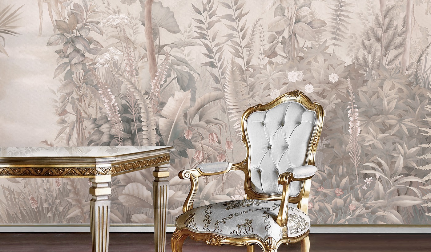 Панно Affresco Atmosphere AF517-COL4 2x2,68 м фото в интерьере