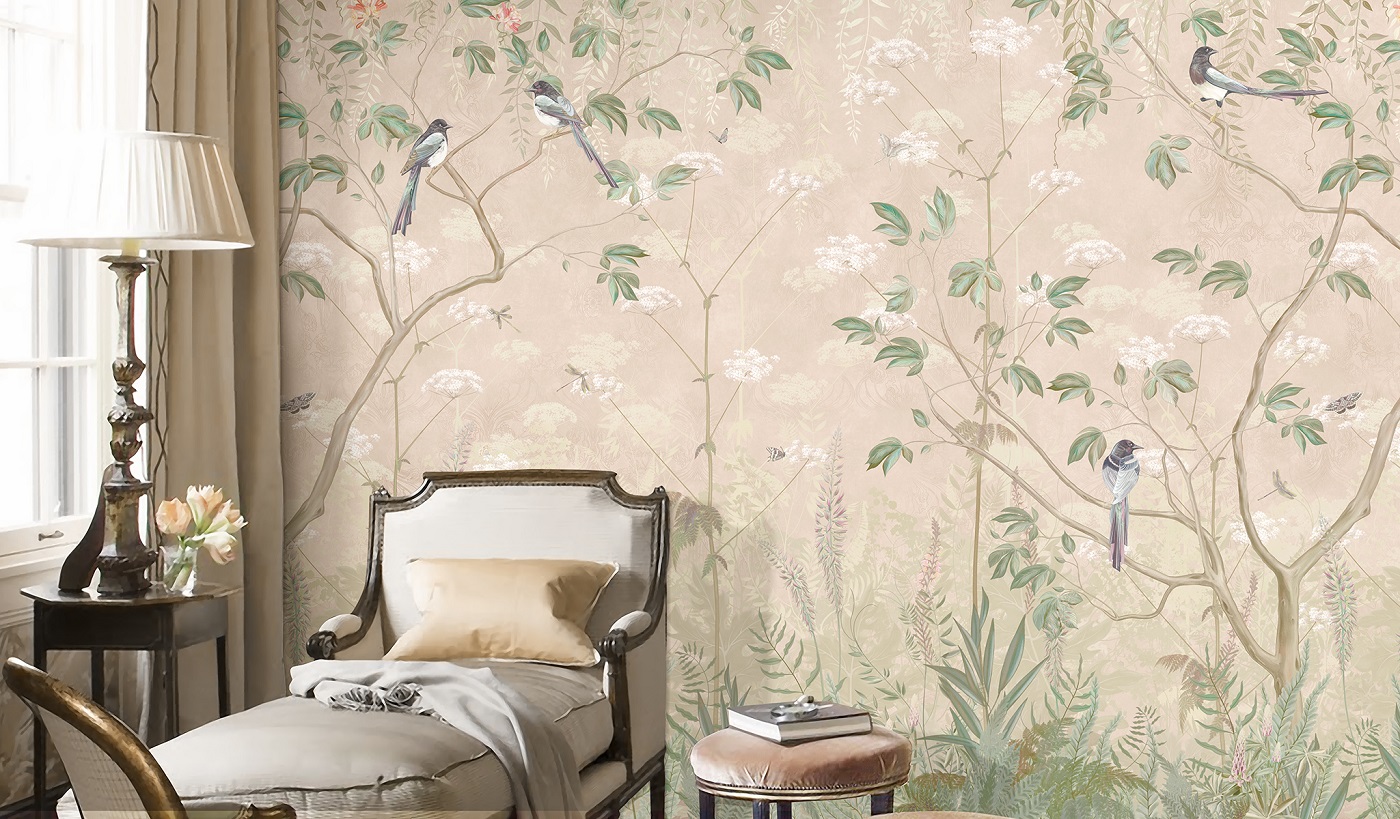 Панно Affresco Atmosphere AF513-COL2 2x2,01 м фото в интерьере