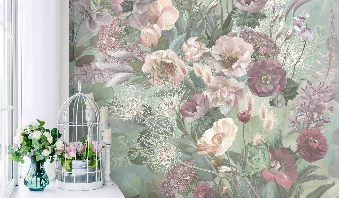 Панно Affresco Atmosphere AF509-COL3 2x2,68 м фото в интерьере