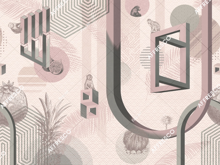 Панно Affresco Fine Art RE890-COL2 2x2,68 м