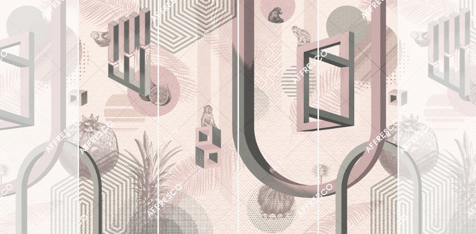 Панно Affresco Fine Art RE890-COL2 2x2,68 м